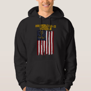 Veste À Capuche USS Preble DLG-15 Destroyer Fête des pères Vétérin