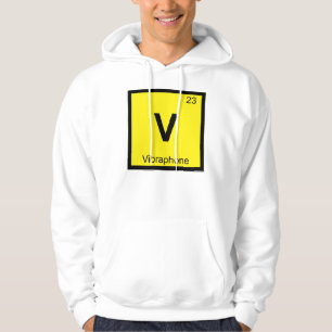 Veste À Capuche V - Table périodique de la chimie de la musique de