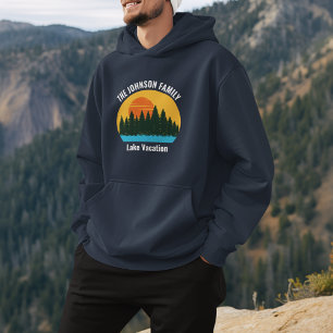 Veste À Capuche Vacances customisées sur le coucher du soleil du l