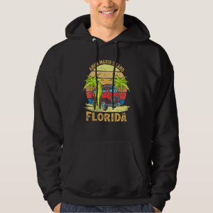 Veste À Capuche Vacances d'été Vintage Floride Anna Maria île
