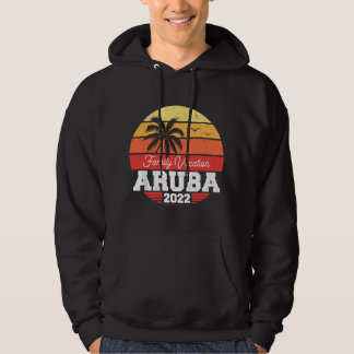 Veste À Capuche Vacances familiales à Aruba 2022 tenue coordonnée 
