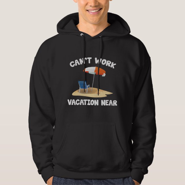 Veste À Capuche Vacances hors de portée (Devant)