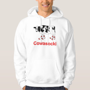 Veste À Capuche Vache à lait dans les chaussettes - vache à