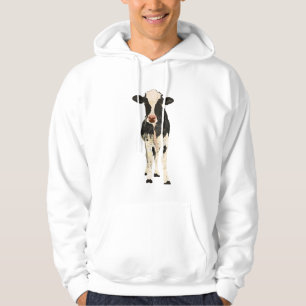Veste À Capuche Vache Hoody à onyx et à ivoire