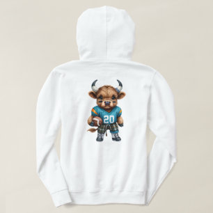Veste À Capuche Vaches des Highlands et Football