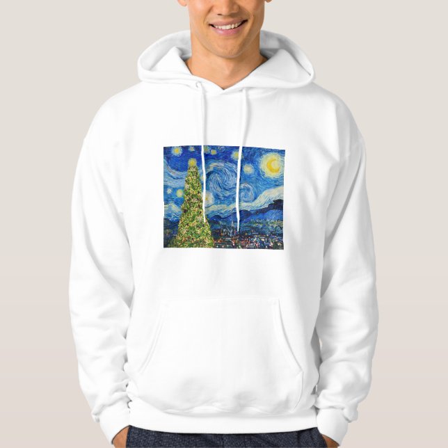 Veste À Capuche Van Gogh Starry (Devant)