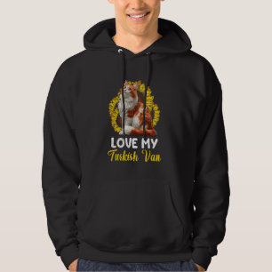 Veste À Capuche Van turc J'AIME MON TURQUE VAN CAT Vans turcs M