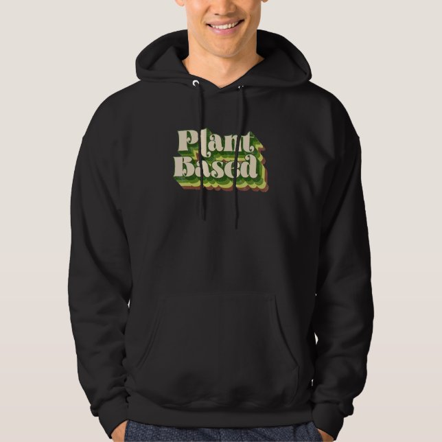 Veste À Capuche Végétarien à base de Plante plante (Devant)