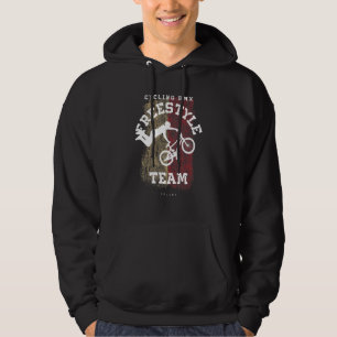 Veste À Capuche Vélo BMX Freestyle Drapeau Pologne Cyclisme Cyclis