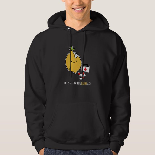 Veste À Capuche Vendeur Lemon Aid Lemonade (Devant)