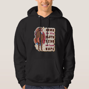 Veste À Capuche Venez À Sloth Side Nous Avons Des Siestes