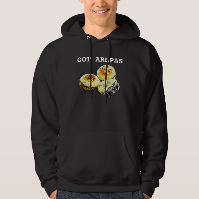 Veste À Capuche Venezuela Nourriture Drapeau Comida Venezolana J'a (Devant)