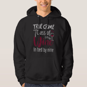 Veste À Capuche Véritable Criminalité Verre De Vin Dans Lit Par Ne