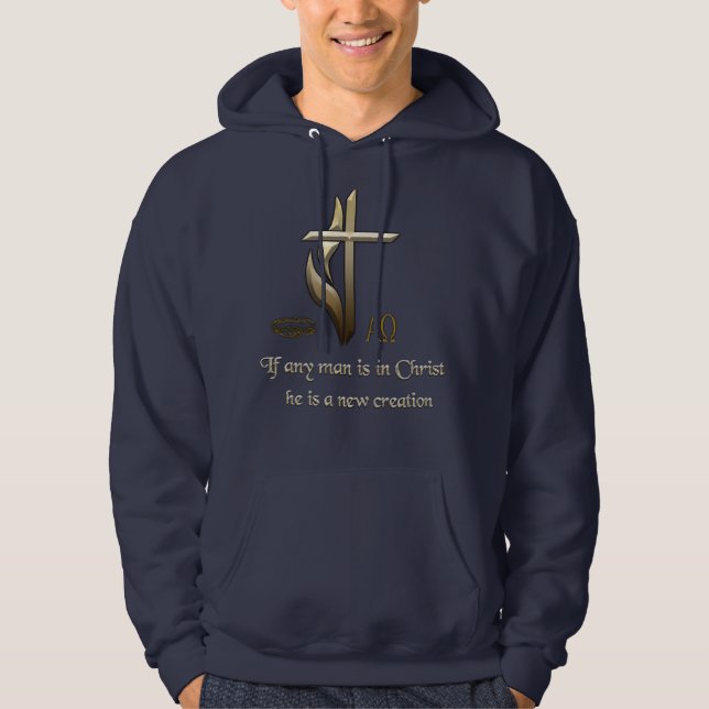 Veste À Capuche verset de la Bible (Devant)