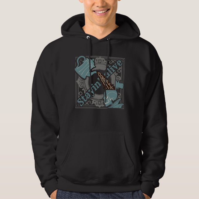 Veste À Capuche Versez le café ! (Devant)