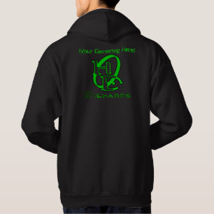 Veste À Capuche Vert graphique de Gamer de conservateurs votre