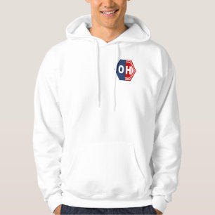 VESTE À CAPUCHE VESTE A CAPUCHE BLANCHE TOP DESIGN OHIO SPORT USA
