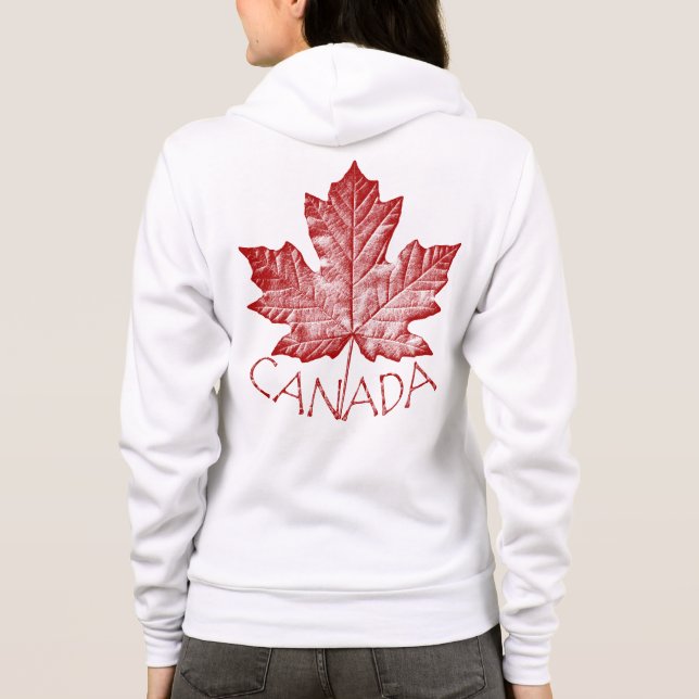 Veste À Capuche Veste de sport de souvenir du Canada de veste du (Dos)