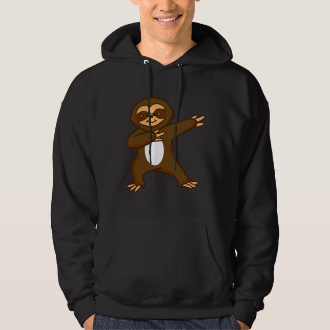 Veste À Capuche Vêtements de Dabbing factice (Devant)