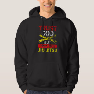 Veste À Capuche Vêtements de Jiu Jitsu Graphiques Aie Confiance en