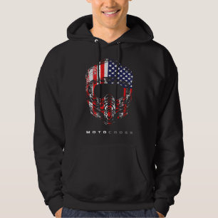 Veste À Capuche Vêtements de moto cross Dirt Bike américains - Mot