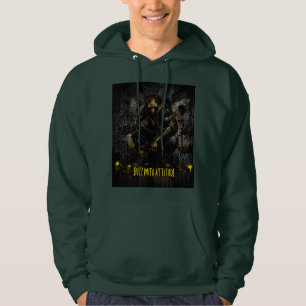Veste À Capuche Vêtements de rue Guerrier graphique de Wasp Riot