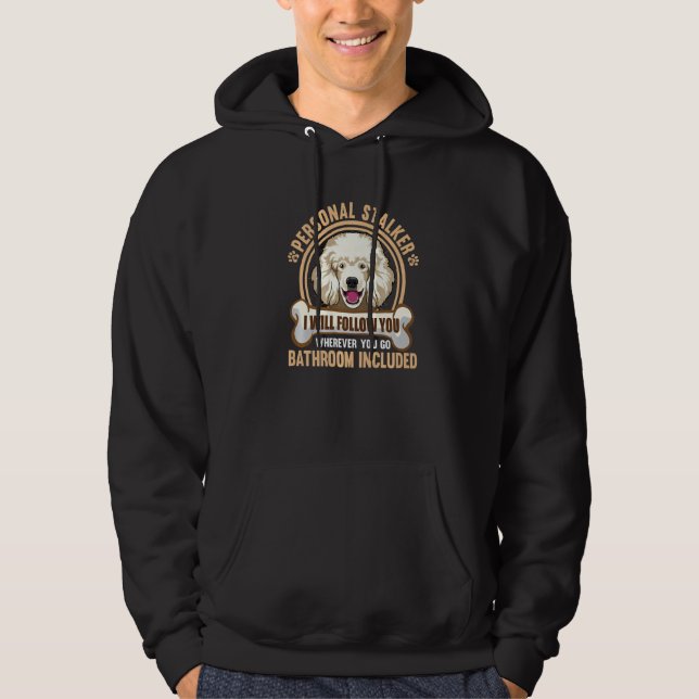 Veste À Capuche Vêtements pour chien caniche pour propriétaire de  (Devant)