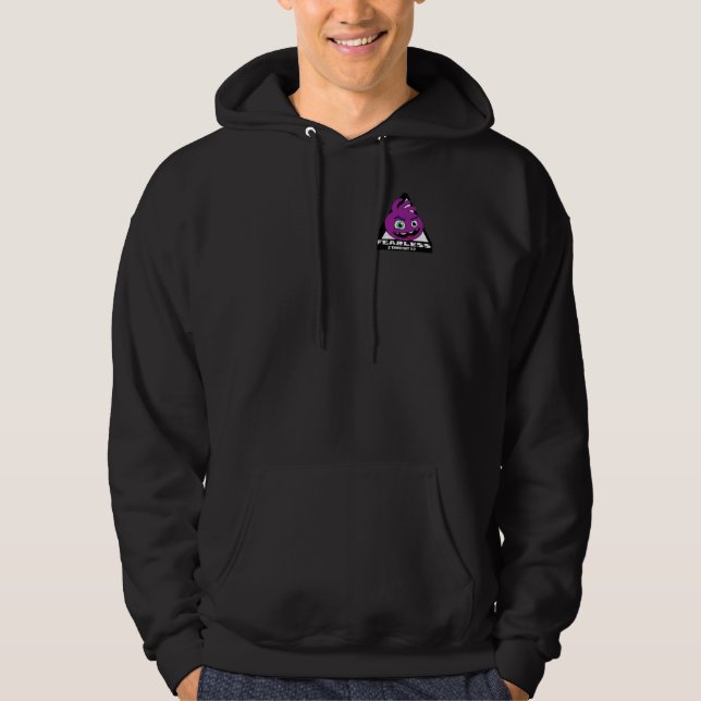 Veste À Capuche Vêtements sans peur Spike Volleyball (Devant)