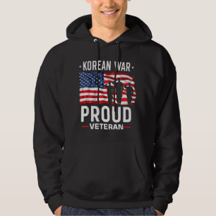 Veste À Capuche Vétéran masculin de la guerre de Corée