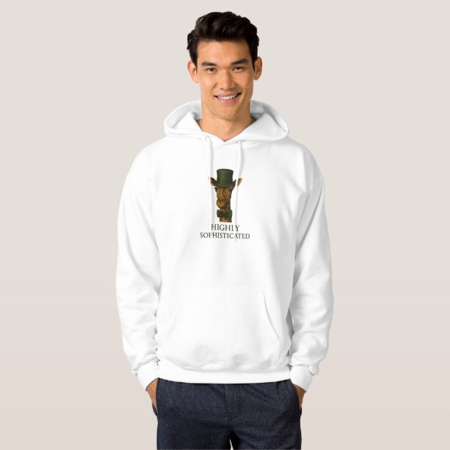 Veste À Capuche *Vibes de girafe de Dapper* (Devant entier)
