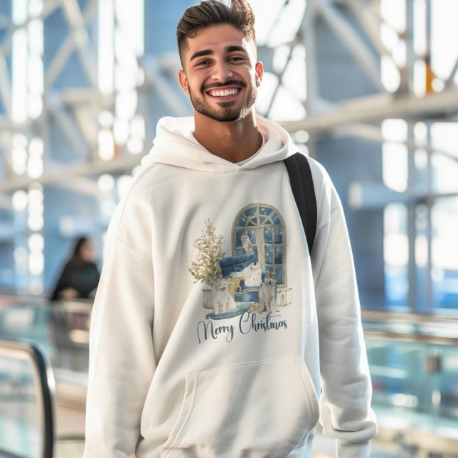 Veste À Capuche Vibes de Noël scandinave (Créateur téléchargé)
