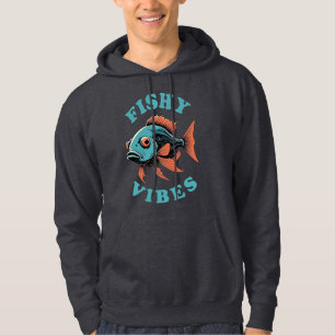 Veste À Capuche Vibes de poissons - Poisson amusant