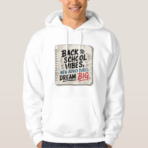 Veste À Capuche Vibes de rentrée scolaire – Tee-shirt homme motiva