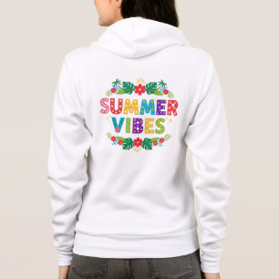 Veste À Capuche Vibes d'été Design floral-54504