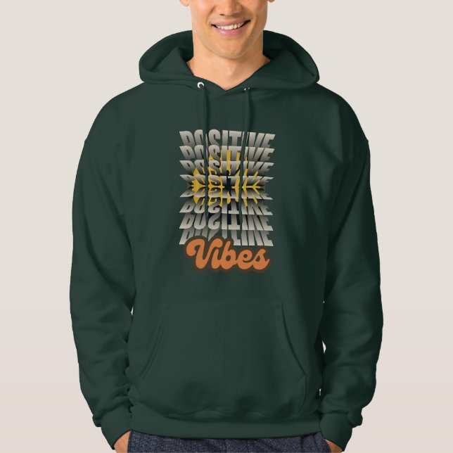 Veste À Capuche Vibes positives (Devant)