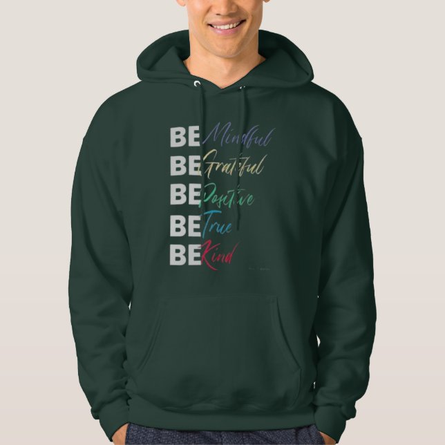Veste À Capuche Vibes positives uniquement (Devant)