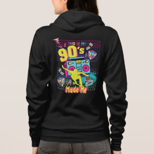 Veste À Capuche Vibes Retro, Hip hop des années 90, m'a fait