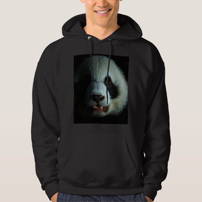 Veste À Capuche Vibrations de Panda (Devant)