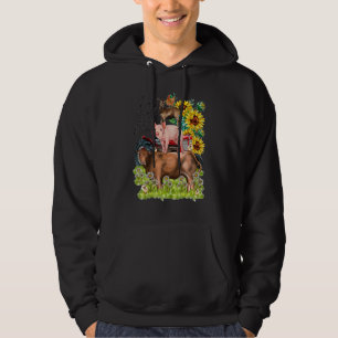 Veste À Capuche Vie À propos de Balance Animaux Vache Cochon Chèvr