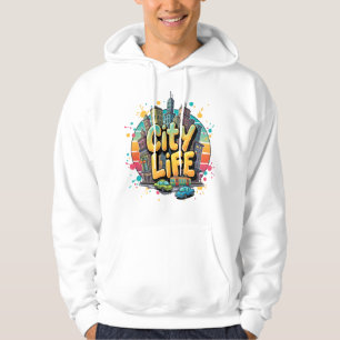 Veste À Capuche Vie urbaine - Vibration urbaine et Vibes de rue