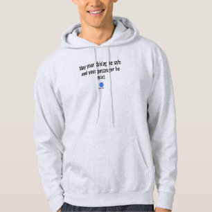 Veste À Capuche Vieil Homme Grincheux au Volant