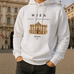 Veste À Capuche Vienne Palais Liechtenstein Nom & Année