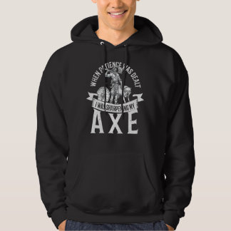 Veste À Capuche Viking Warrior Ax Viking Valhalla Norse Mytholog