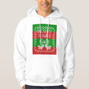 Veste À Capuche Vilain pull motif sonnettes Joyeux fils Xmas