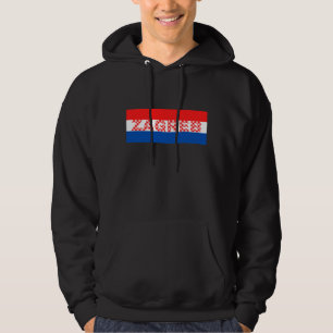 Veste À Capuche Ville de Zagreb dans les couleurs du drapeau croat