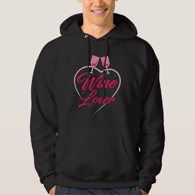 Veste À Capuche Vin Lover (Devant)