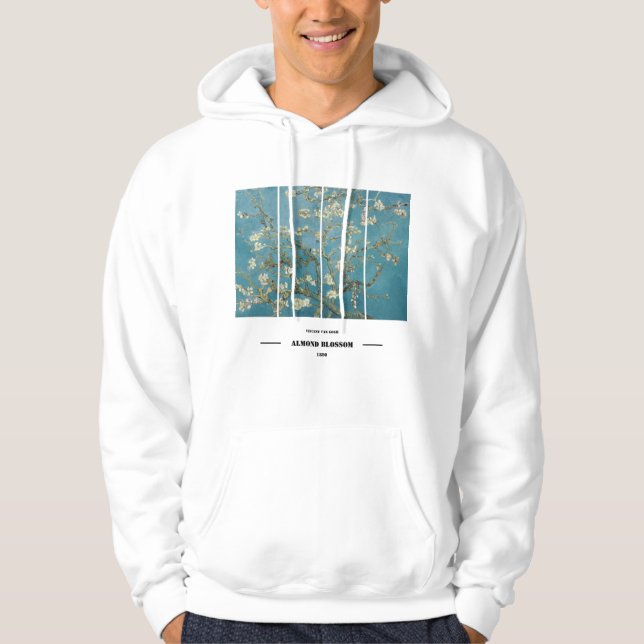 Veste À Capuche Vincent Van Gogh Almond blossom Hoodie  (Devant)