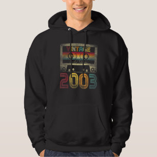 Veste À Capuche Vintage 2003 19ème anniversaire Idées Hommes Femme