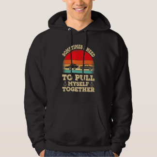 Veste À Capuche Vintage capitaine de ponton Évasion des amoureux d