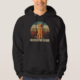 Veste À Capuche Vintage Golden Retriever Maman Drôle Chien